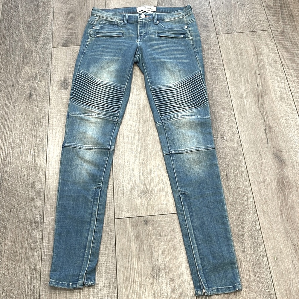 Dittos Distressed Legging Low Rise Jeans Size 24